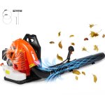 Souffleur de feuilles a essence, 79 cc, souffleur de neige a dos 2 temps, avec reservoir de carburant ...