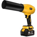 Souffleur de feuilles sans fil avec batterie et chargeur, 500 000 tr / min, buse �tendue, design l�ger, ...
