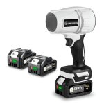 Souffleur de feuilles sans fil onevan 10000r / rpm, 900 w aspirateur souffleur batterie , avec deux batteries ...