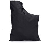 Souffleur de feuilles universel, sac d'aspirateur, broyeur de gazon et de jardin, noir