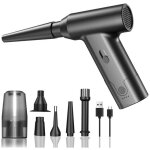 Souffleur de poussire portable, sans fil, haute puissance pour moto, maison, cadre de clavier, double ...