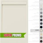 Soulbath - receveur de douche - r�sine - gel coat - texture lisse / pierre - antid�rapant - couleur cr�me ...