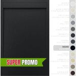 Soulbath - receveur de douche - r�sine - gel coat - texture lisse / pierre - antid�rapant - couleur noir ...