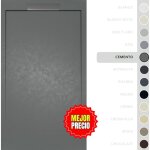Soulbath - receveur de douche - résine - gel coat - texture lisse / pierre - gris ciment - antidérapant ... Soulbath - receveur de douche - résine - gel coat - texture lisse / pierre - gris ciment - antidérapant ...