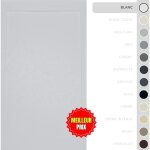 Soulbath receveur de douche ultra - plat antidérapant ? résine gel coat - texture lisse / pierre ? blanc ... Soulbath receveur de douche ultra - plat antidérapant ? résine gel coat - texture lisse / pierre ? blanc ...