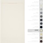 Soulbath - receveur de douche ultra - plat antid�rapant ? r�sine gel coat - texture lisse / pierre ? ...