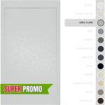 Soulbath - receveur de douche ultra - plat antid�rapant ? r�sine gel coat - texture lisse / pierre ? ...