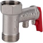 Soupape de s�curit� 1 / 2 , groupe de securite, soupape de d�charge de pression de chauffe - eau, 0, ...