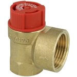 Soupape de scurit pour chauffage 3 / 4?? 2, 5 bar