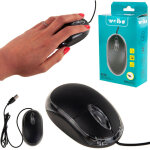Souris optique filaire tg64658, petite et confortable pour ordinateur portable.