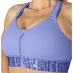 Soutien - gorge de sport bleu shefit maintien moyen r�glable xl