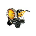 Sovelor - chauffage fuel rayonnant mobile sur roues 43kw - star s