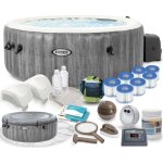 Spa gonflable avec hydromassage pour 4 personnes, kit intex 28440