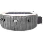 Spa gonflable purespa baltik rond bulles 4 places - intex