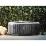 Spa gonflable purespa baltik rond bulles 6 places - intex