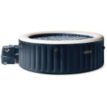 Spa gonflable purespa blue navy rond bulles 6 places - intex
