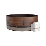 Spa rigide duet mspa rond 6 places connect� avec wifi