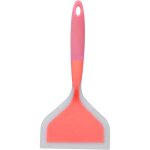 Spatule de cuisson transparente en silicone bicolore � large bouche spatule � frire cr�pes pelle frite ...