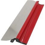 Spatule enduit, couteau � enduire 40cm lame d'�cr�mage pour cloison s�che spatule de lissage avec poign�e ...