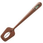 Spatule numrique avec thermomtre, spatule de cuisine en silicone avec thermomtre, surveillance prcise ...
