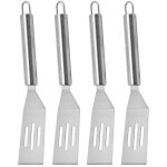 Spatule turner en acier inoxydable : spatules  fentes, ustensiles de cuisine pour la cuisson, accessoires ...