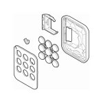 Spcg002300 on9e tlcommande en plastique pice de rechange d'origine nice spcg002300