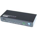 Splitter hdmi2. 0 & hdcp2. 2, 1 entr�e - 4 sorties, edid, rs232, 4k60hz