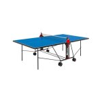 Sponeta - table tennis de table - table ping pong compacte - usage extérieur - bleu et noir Sponeta - table tennis de table - table ping pong compacte - usage extérieur - bleu et noir
