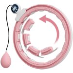 Hula hoop fitness réglable dia. 76 - 113 cm - picots massage intégrés, segments amovibles - blanc rose ... Hula hoop fitness réglable dia. 76 - 113 cm - picots massage intégrés, segments amovibles - blanc rose ...