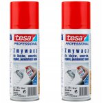 Spray dissolvant tesa pour enlever la colle des �tiquettes, autocollants, rubans adh�sifs, 200 ml x2