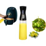 Spray huile cuisine bouteille pulverisateur a huile 300 ml vaporisateur d'huile et de vinaigre vaporisateur ...