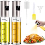 Spray d'huile renforcé 2 pièces, 100ml spray huile cuisine, vaporisateur huile pour salade, bbq, cuisson ... Spray d'huile renforcé 2 pièces, 100ml spray huile cuisine, vaporisateur huile pour salade, bbq, cuisson ...