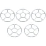 Sstrwgood lot 5 dessous plat cuisini�re gaz m�tal antid�rapant wok cassolettes accessoire multifonction ...