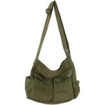 Sstrwgood sac � bandouli�re en toile pour femme, grand sac � bandouli�re de voyage, multi - poches