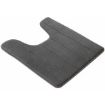 Sstrwgood tapis de toilette antid�rapant en polaire corail pour salle de bain, tapis contour wc lavable, ...