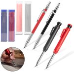 Stahlwerk marqueur pour trous profonds crayon set de 4 mines 36 mines de rechange taille - crayon intgr ...