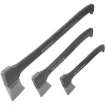 Stahlwerk - set de 3 haches 355 / 445 / 775 mm hache en acier au carbone avec manche
