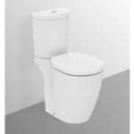 [jamais utilis�] ideal standard - cuvette sur�lev�e en porcelaine sortie horizontale blanc - connect ...