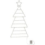 Star trading - guirlande lumineuse d'ext�rieur � folde �, silhouette de sapin de no�l pliable, 84 led, ...