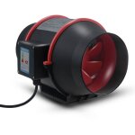 Start - 150mm arateur extracteur d'air de conduit ventilateur axial de gaine 310m / h
