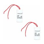 2pcs cbb60 ac 450v condensateur de fonctionnement du moteur de cylindre conducteur 2 filscbb60?8uf? 2pcs cbb60 ac 450v condensateur de fonctionnement du moteur de cylindre conducteur 2 filscbb60?8uf?