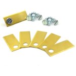 30 lame de rechange qualité - lames compatible avec belrobotic bigmow 0, 5mm + vis, lames de tondeuse ... 30 lame de rechange qualité - lames compatible avec belrobotic bigmow 0, 5mm + vis, lames de tondeuse ...
