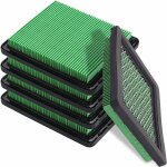 Lot de 5 filtre  air pour honda gcv135 gcv160 gc135 gc160 gx100 gxv57 gcv160la gcv190la moteur de tondeuse ...