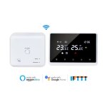 Start - control de temperature de thermostat intelligent sans fil tuya rf wifi pour le chauffage de l'eau ...