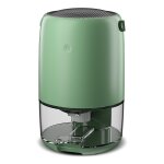 Dshumidificateur 270ml / jour, dshumidificateur electrique silencieux avec rservoir 1100ml, drainage ...