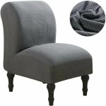 Housse de fauteuil sans accoudoirs relax moderne jacquard lastique extensible housse de fauteuil protecteur ...