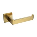 Porte papier toilette laiton bross, acier inox porte rouleau support papier toilette pour salle de bain ...