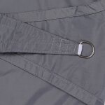Voile d'ombrage 3x4m rectangulaire rsistant aux uv extrieur impermable extrieur voile d'ombrage tissu ...