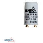 Starter s10 - compatible 4 - 80w - tension ac230v - efficacit nergtique