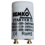 Starter s2 4 - 22w - dmarreur pour tubes fluorescents - tension ac230v - puissance max 22w lot de 25 ...